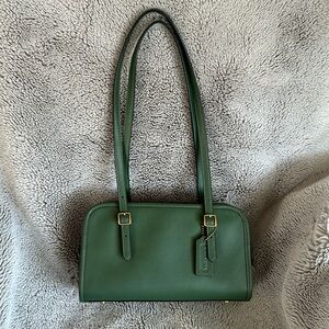 Coach Swing Zip in Hunter Green
